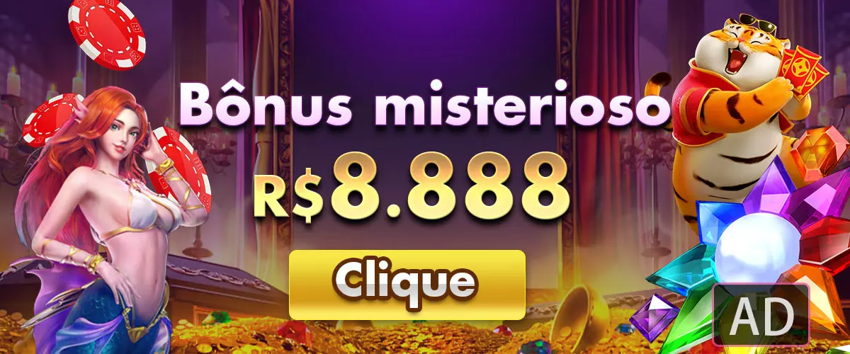 Bônus misterioso R$ 8,888